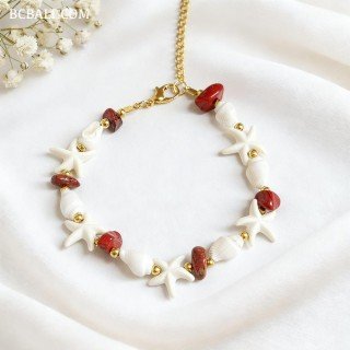New Design Original Shell WIth Stone Bracelets